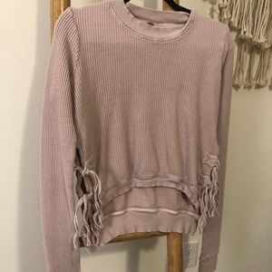 Free People long sleeved shirt